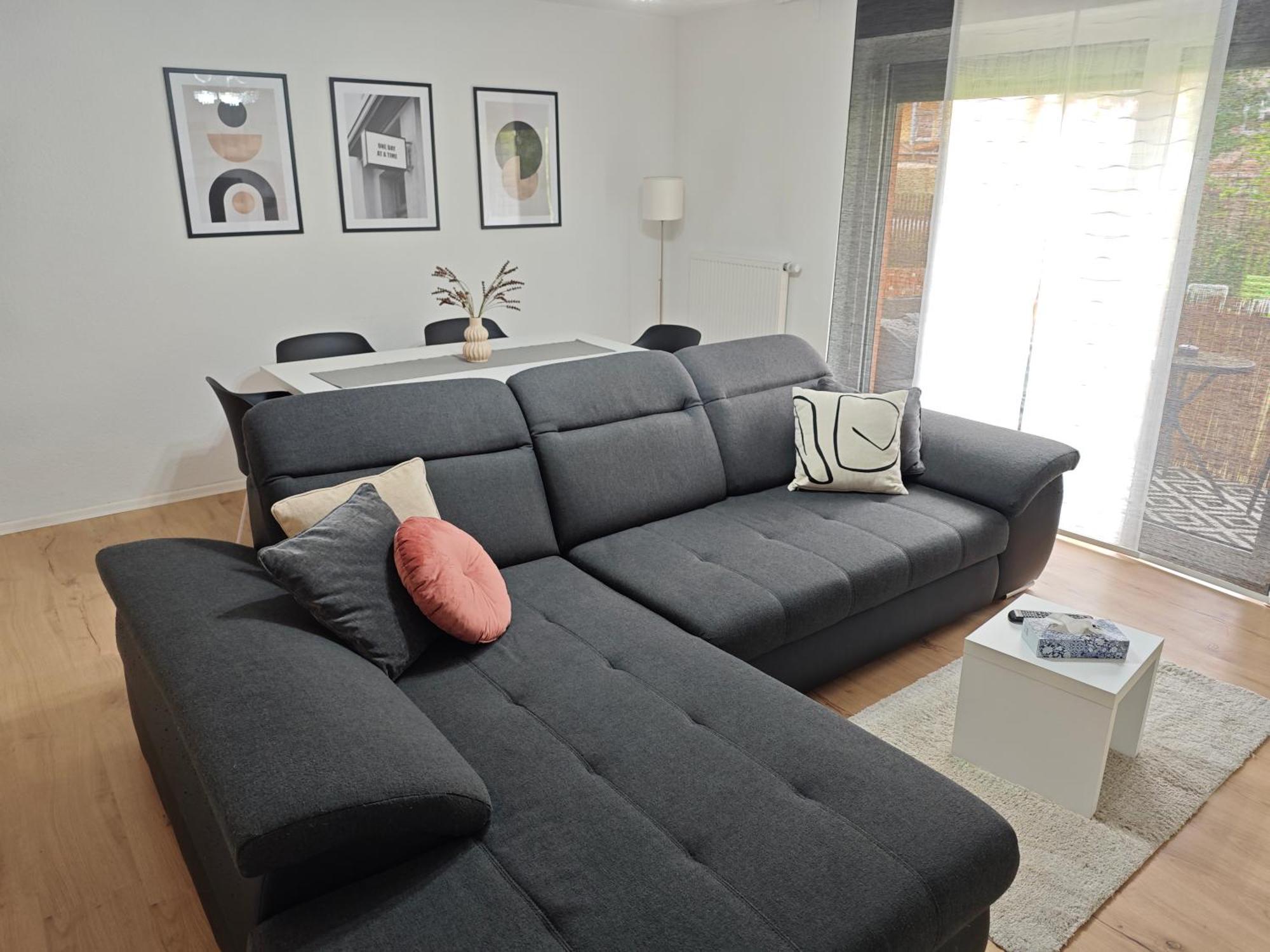 Fh-Naehe: Modernes Apt Mit Balkon Hof  Ngoại thất bức ảnh